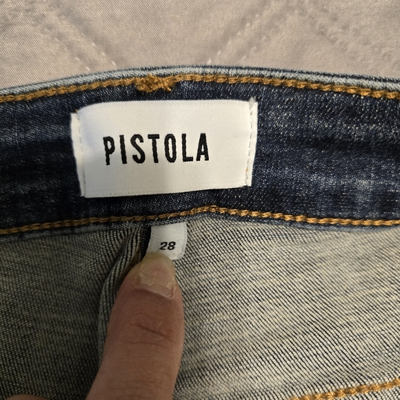 NEW Pistola Arielle Skinny Dostressed fray hem jeans Petite 6 - Picture 4 of 6